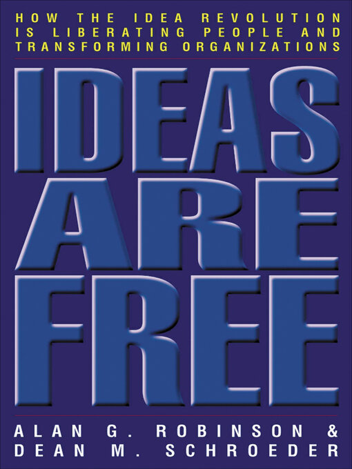 Title details for Ideas Are Free by Alan G Robinson - Available
